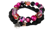 Bracelet ensemble arbre de vie et reine.
