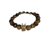 Bracelet homme œil de tigre .